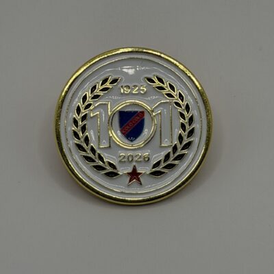 Pin Colo-Colo 101 años redondo
